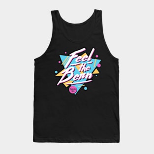 Feel The Bern - Retro Style Tank Top